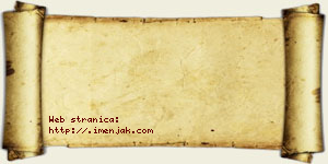 Daniel Stanimirović vizit kartica